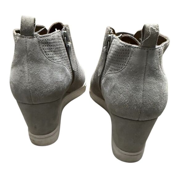 Linea Paolo Felicia Platform Wedge Sneaker Bootie Women's 7 M Gray - Picture 4 of 11